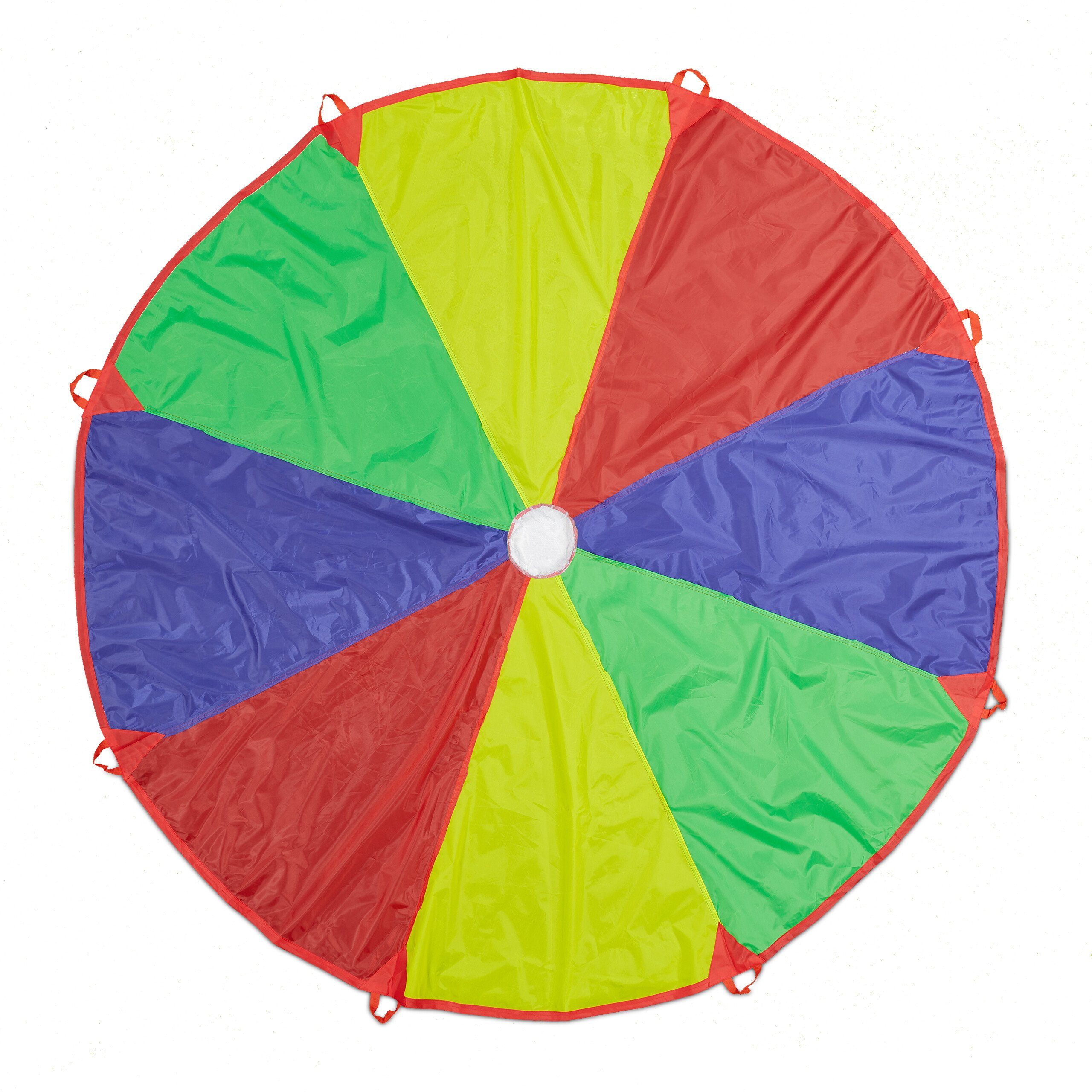 Spielzeug-Gartenset Buntes Schwungtuch Ø 2m