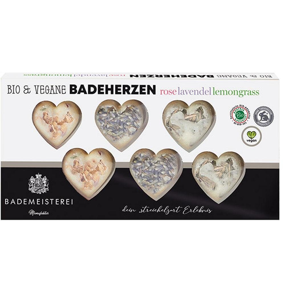 Bademeisterei Badezusatz Badeherzen 6er Set, Stk