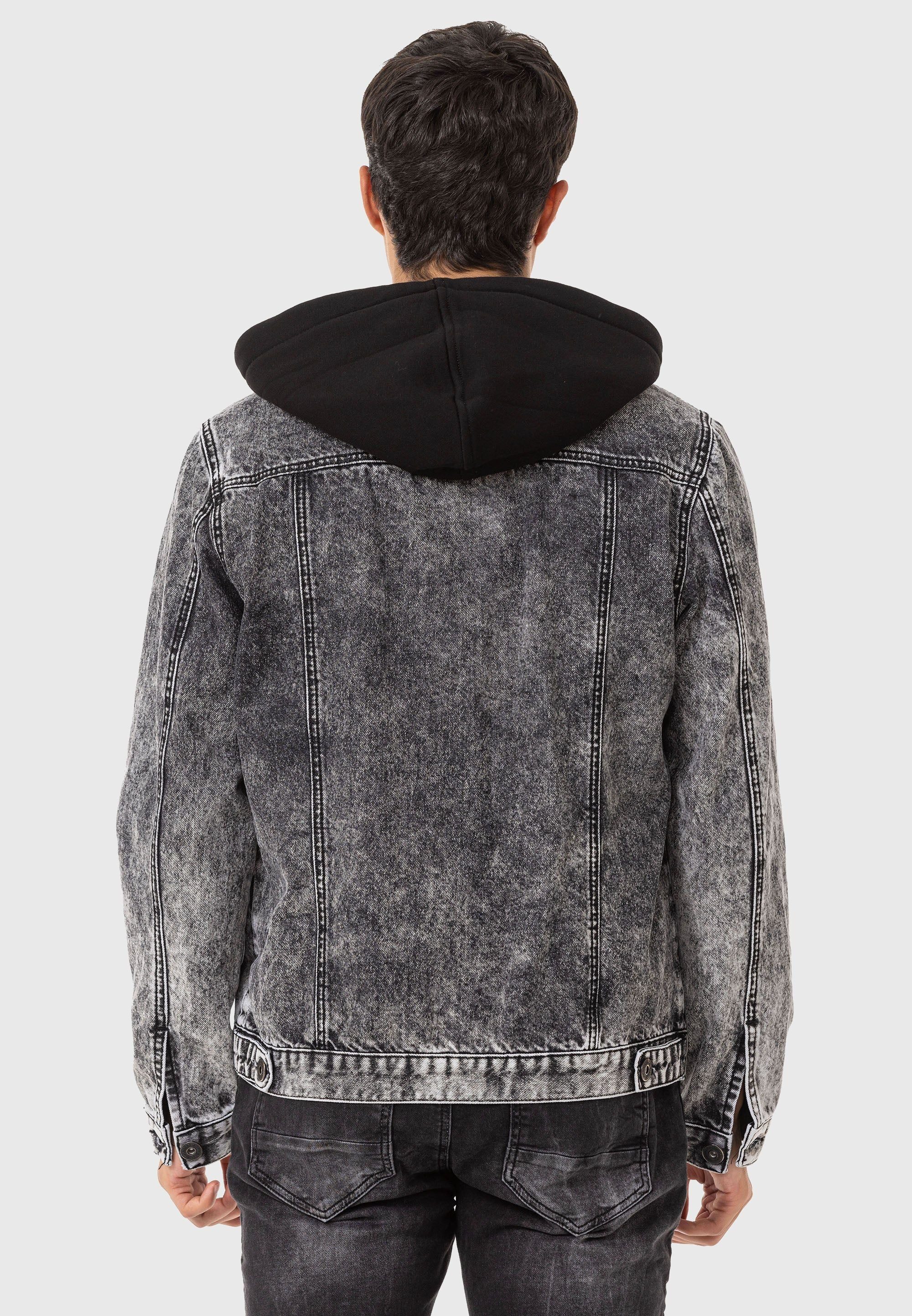 Cipo & Baxx Jeansjacke Jacke im Washed-Look günstig online kaufen