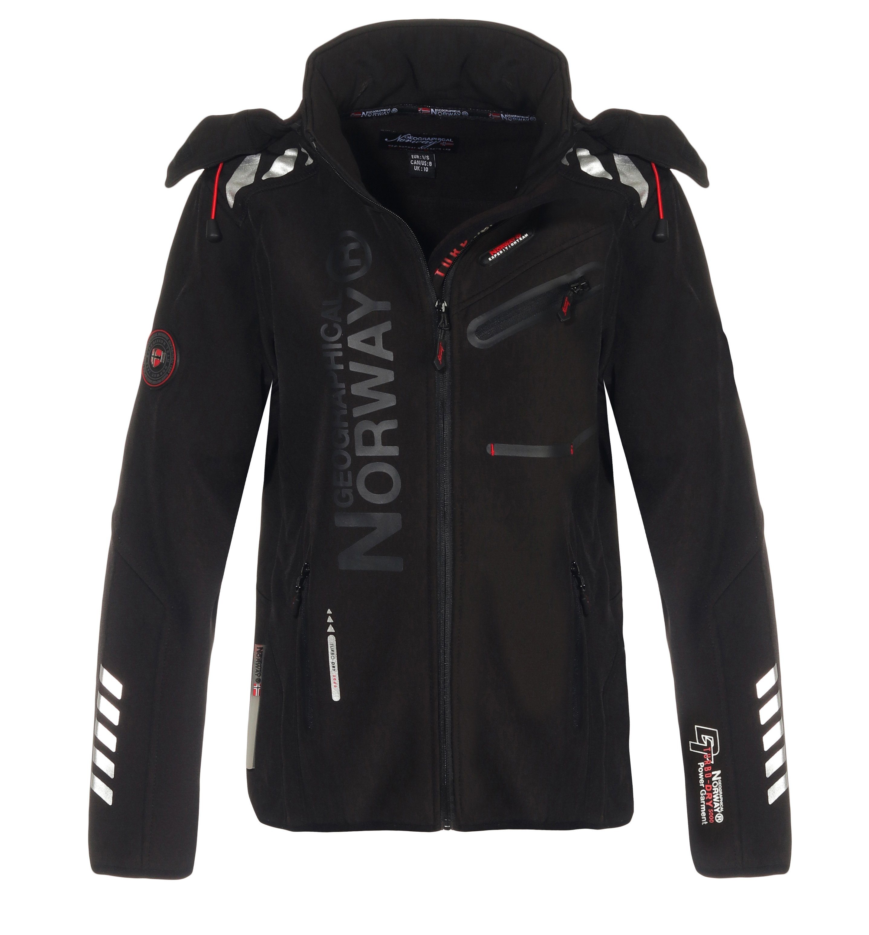 Geographical Norway Softshelljacke Damen Softshell Windbreaker günstig online kaufen
