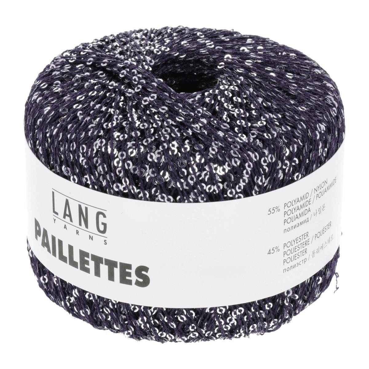 LANG YARNS Paillettes Häkelwolle, 112 m