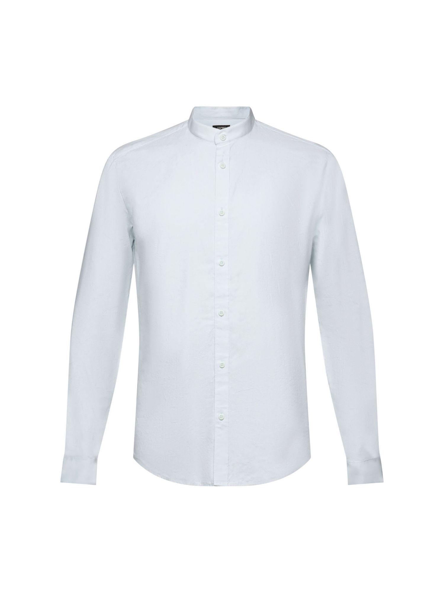 Esprit Collection Businesshemd Hemd in schmaler Passform mit Stehkragen