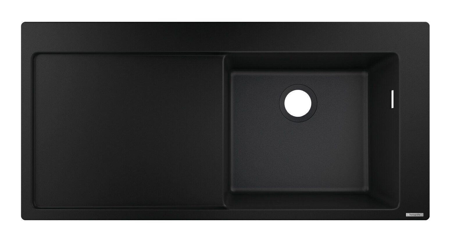 hansgrohe Küchenspüle S51, Einbauspüle S514-F450 mit Abtropffläche links