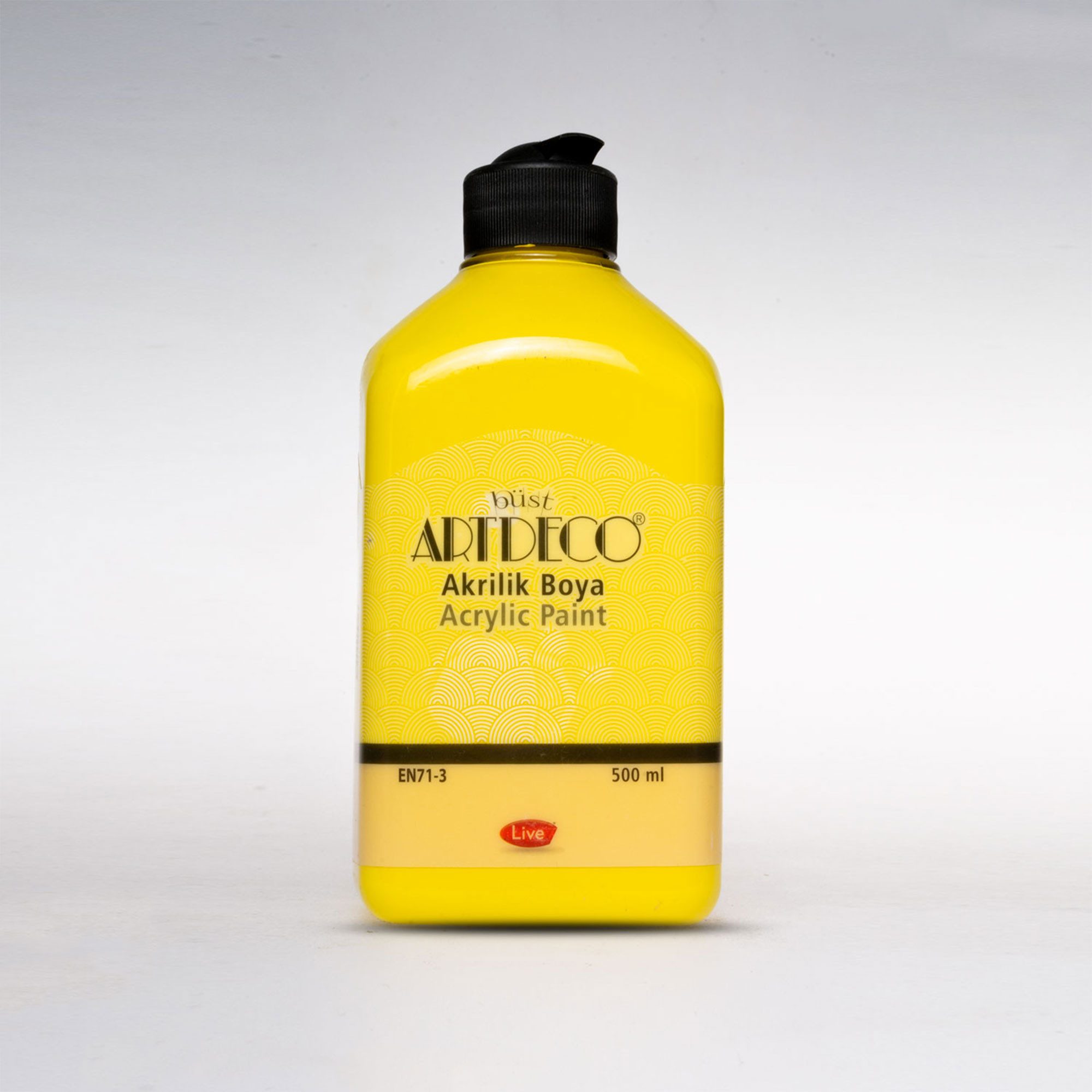 Nordic Schiller Acrylfarbe büstArtdeco Acrylic Paint 500ml -Gelb