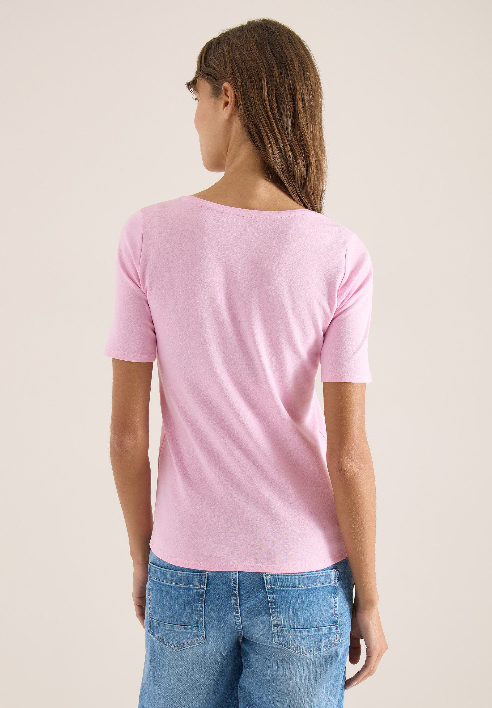 CECIL T-Shirt in Unifarbe günstig online kaufen