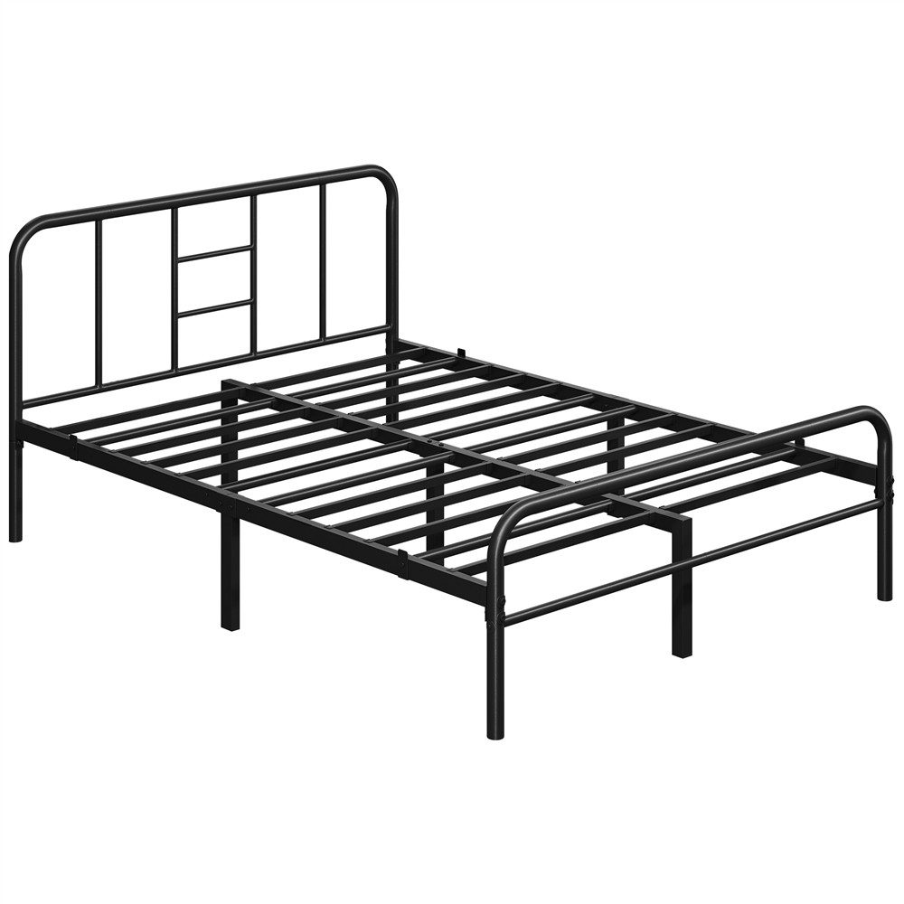 Yaheetech Bettgestell Metallbett Bettrahmen, Einzelbett/Doppelbett günstig online kaufen
