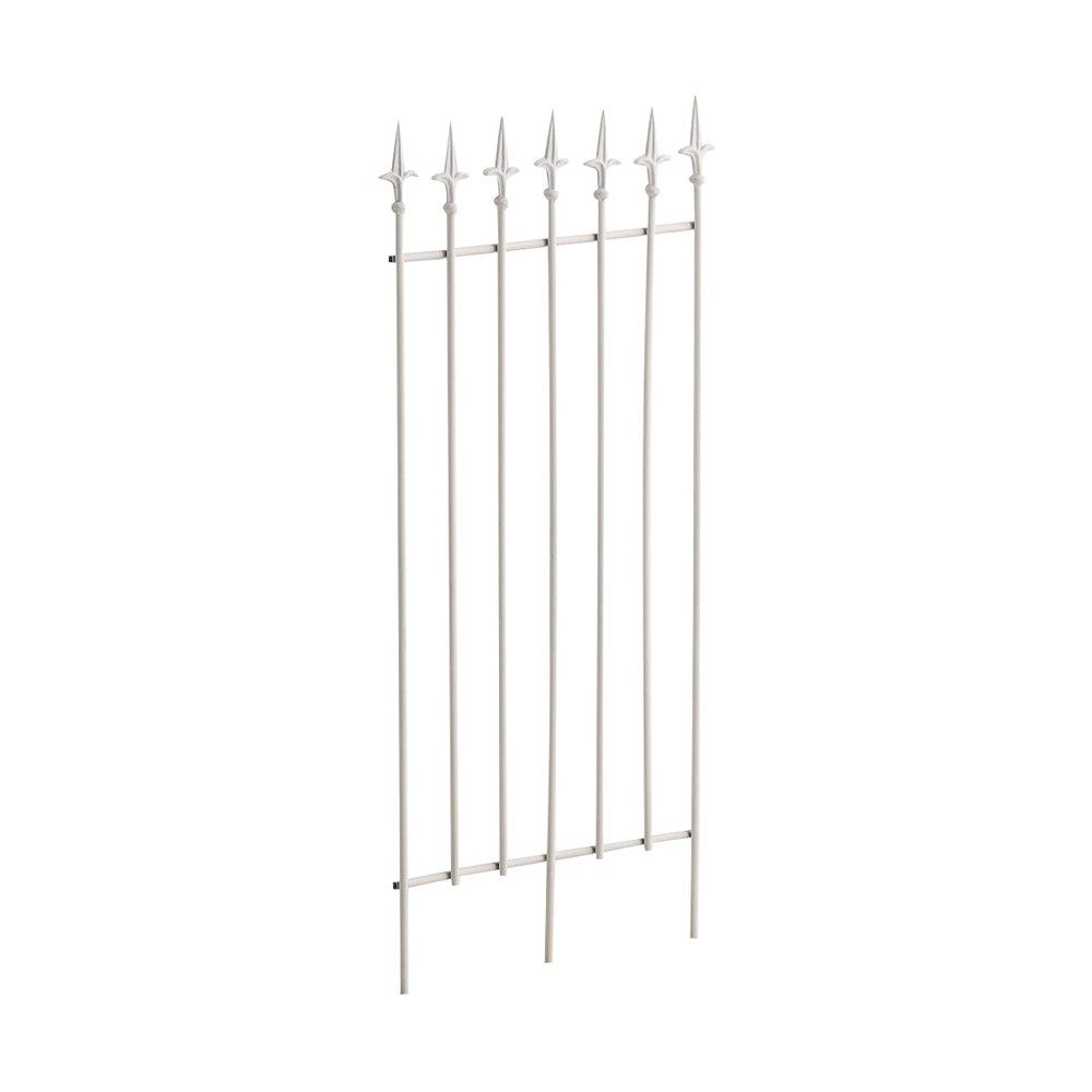 CLP Rankgitter Rankhilfe Kletterhilfe Gartenspalier Spar-Set, 1 St., 100 x 50 cm handgefertigt, Eisen handgefertigt, Jugendstil, werkzeuglos einsteckbar
