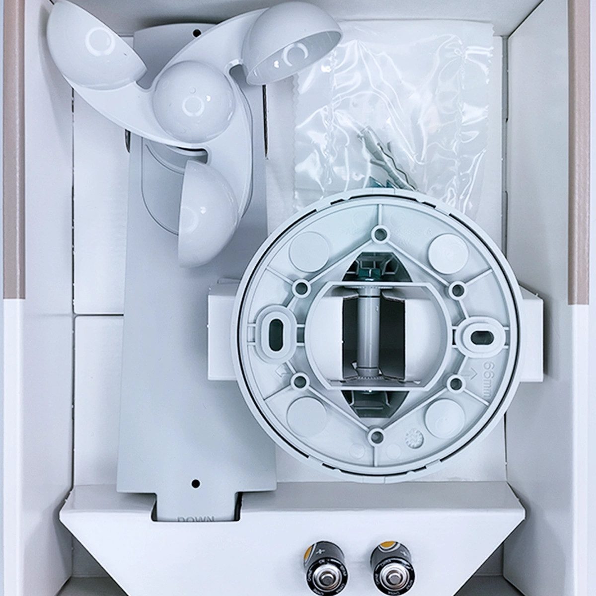 SOMFY GmbH Geschwindigkeitssensor Somfy Eolis WireFree 1816084 Funkwindsensor Windschutz für Raffstoren, (1-St)
