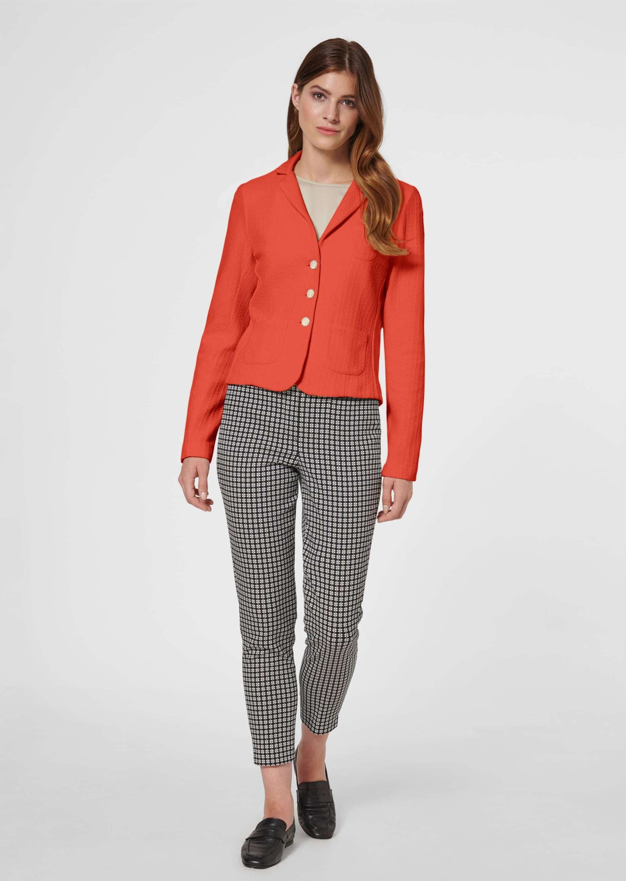 MADELEINE Kurzblazer Kurzer Jerseyblazer mit modischer Struktur günstig online kaufen