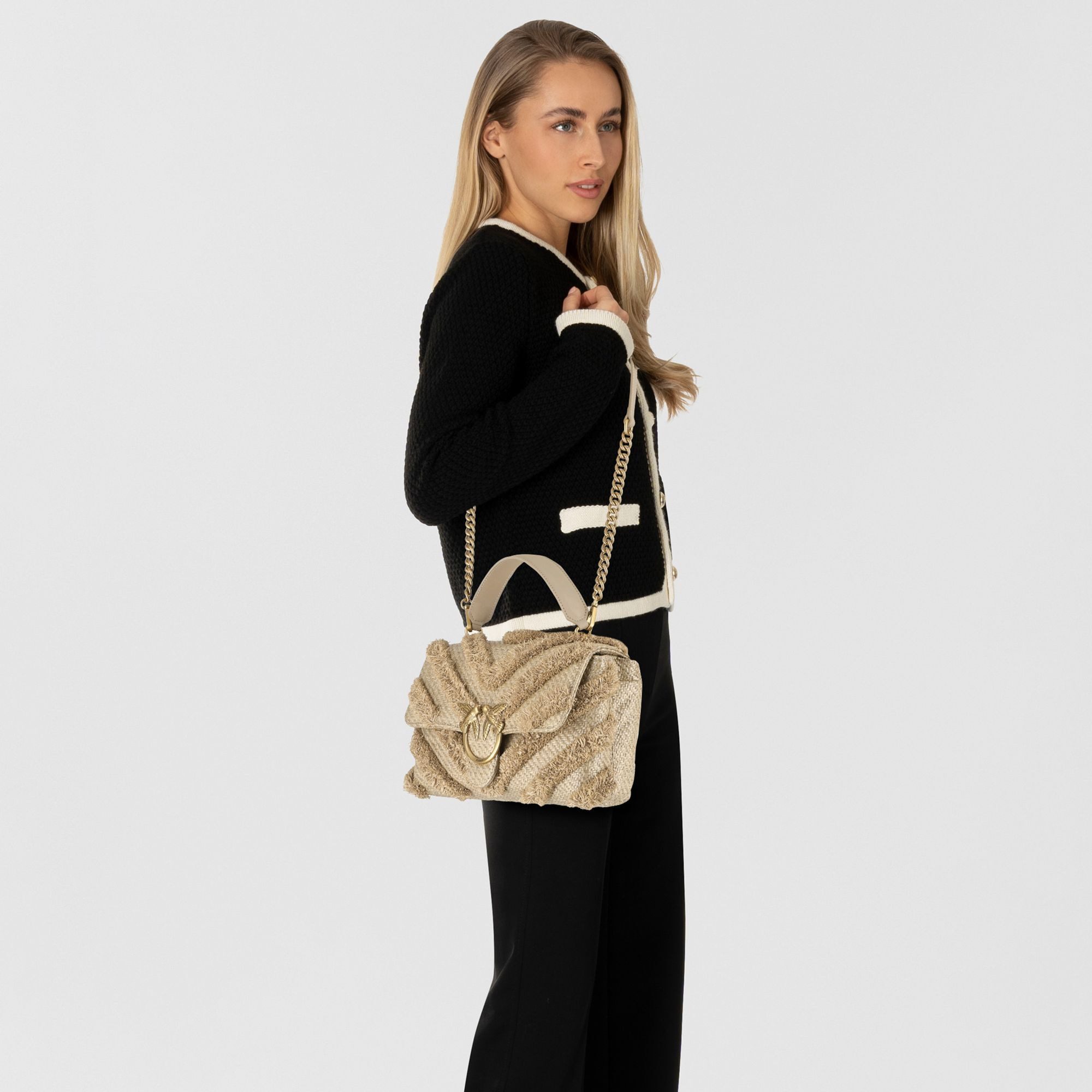 PINKO Umhängetasche Love Lady, Polyester günstig online kaufen