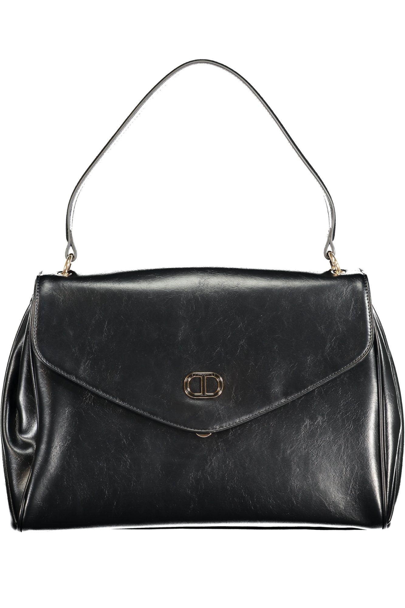 TWINSET Umhängetasche, Elegante Schwarze Damentasche mit Schultergurt und Viel Stauraum