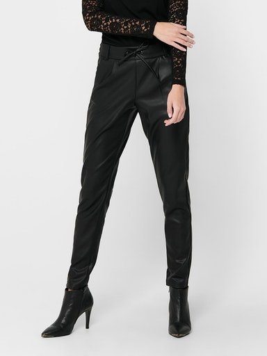 ONLY Lederimitathose ONLPOPTRASH EASY COATED PANT günstig online kaufen