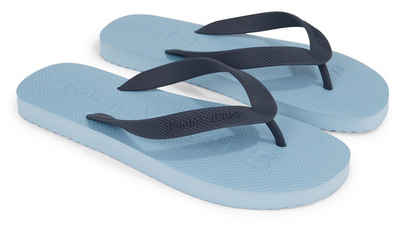 Tommy Jeans TJM BEACH FLIP FLOP Zehentrenner, Sommerschuh, Schlappen, Poolslides, Badeschuh, mit Logoprägung