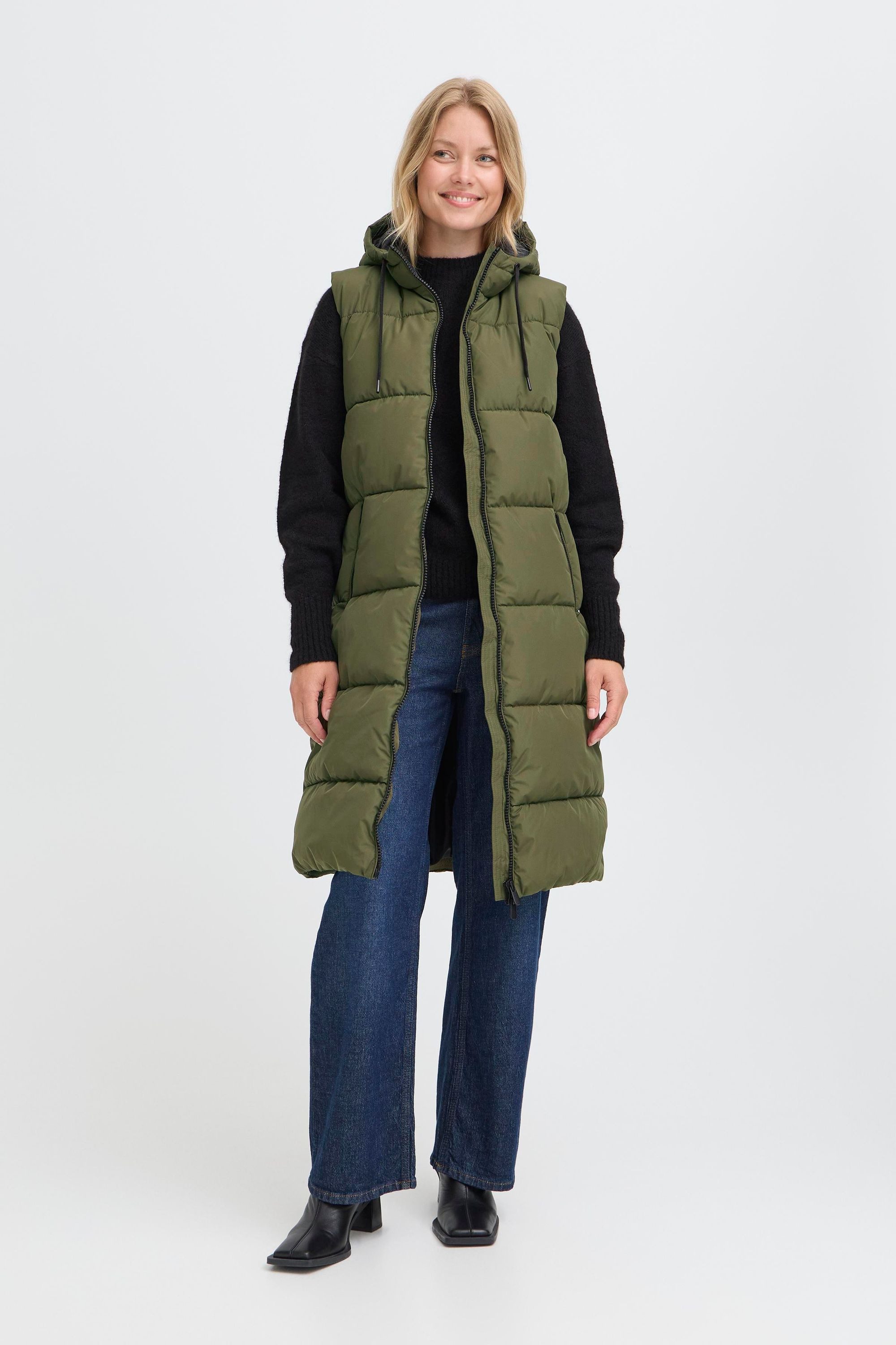 OXMO Longweste OXSolice Modische Jacke