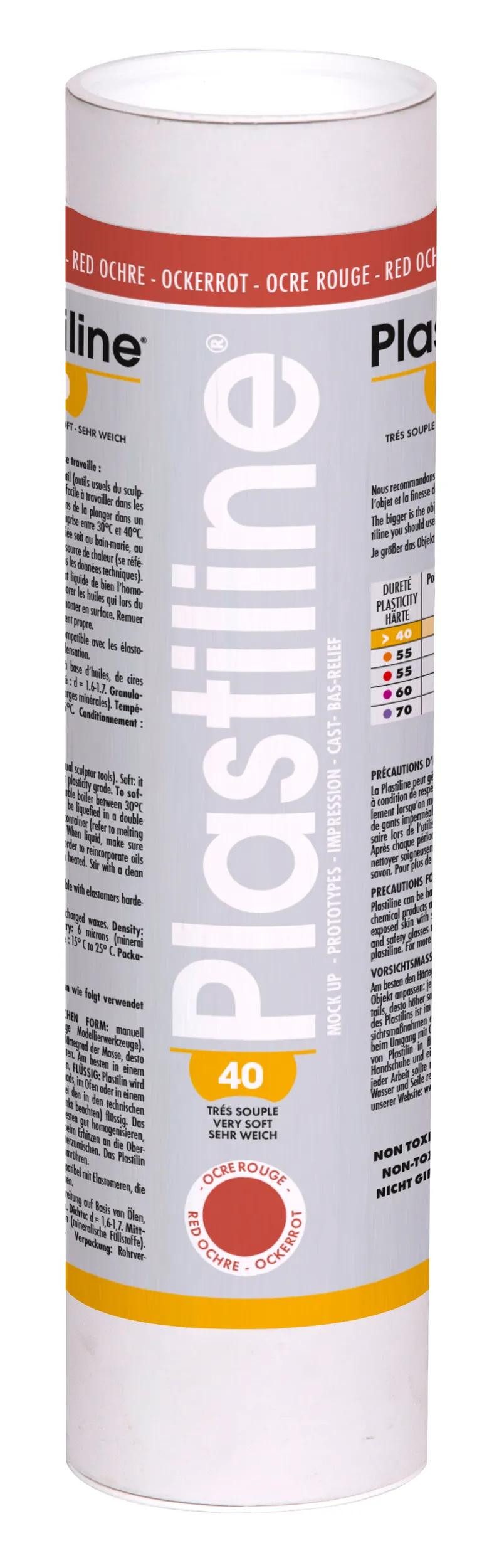 Plastiline Play-Doh Plastiline, 1 kg, Härtegrad 40 (sehr weich) - Ockerrot 1340T, PLASTILINE