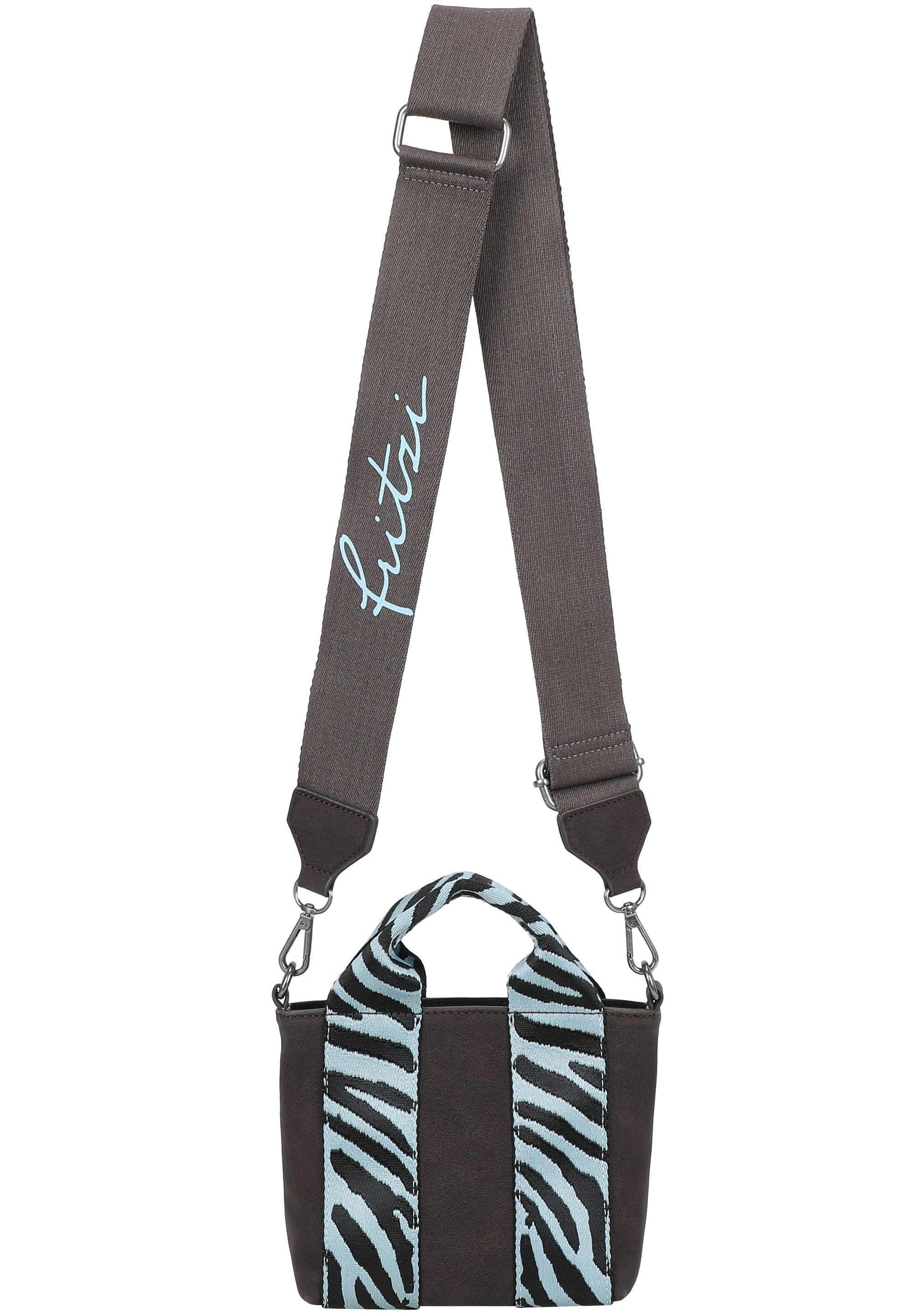 Fritzi aus Preußen Schultertasche Fritzi Bini Heritage Espressini, mit brei günstig online kaufen