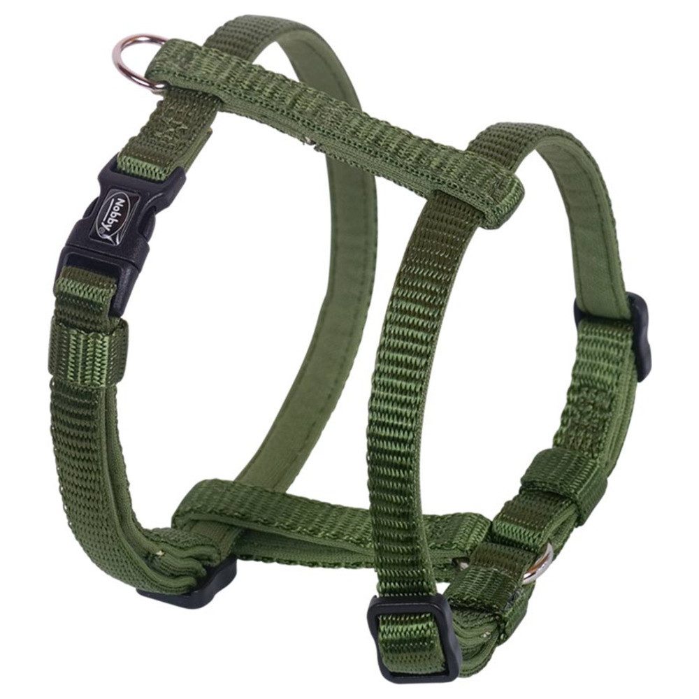 Nobby Hunde-Geschirr Geschirr Classic Preno Mini waldgrün
