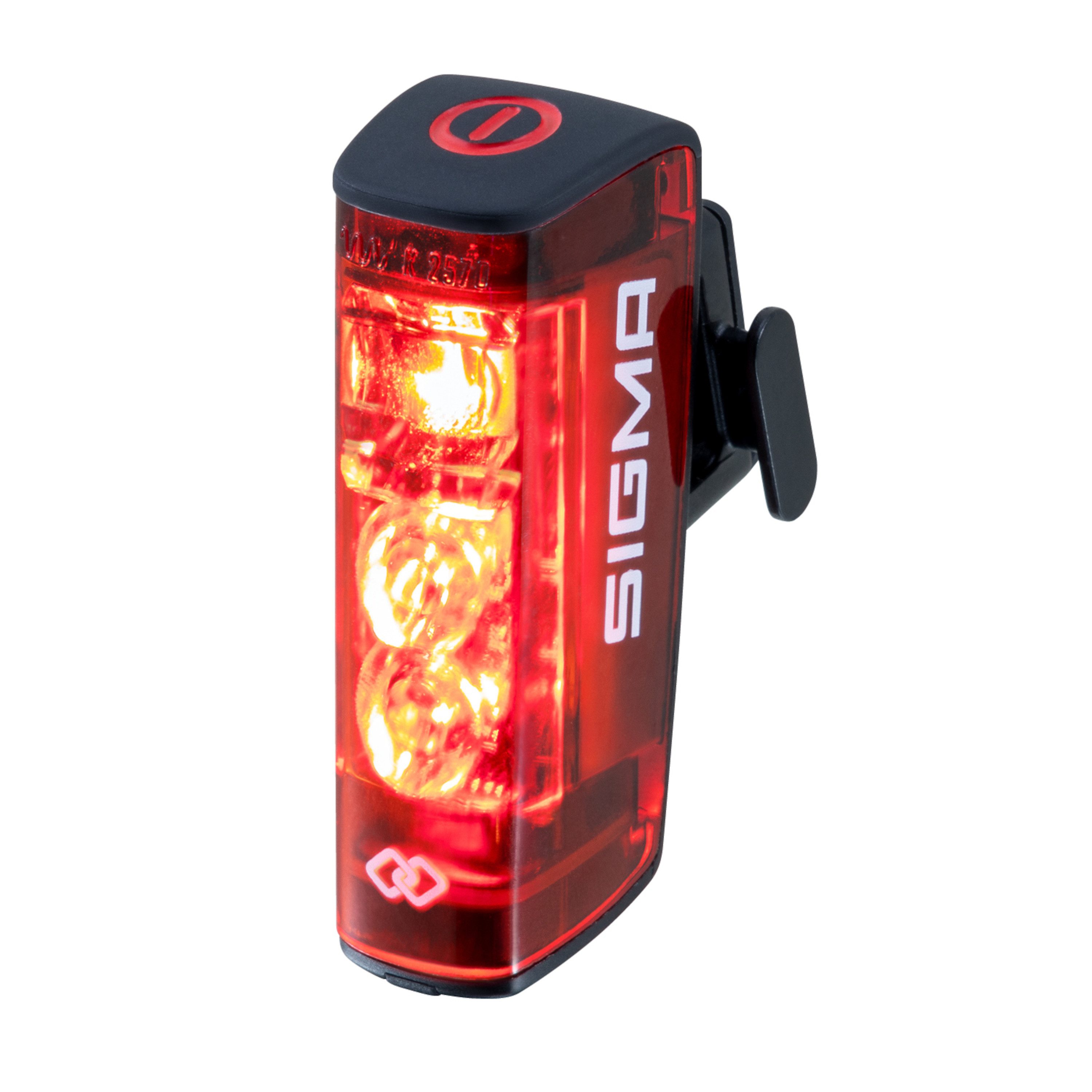 SIGMA Fahrradbeleuchtung Hiro 50 Link 15125 LED-Rücklicht mit Bremslicht und LINK-Funktion