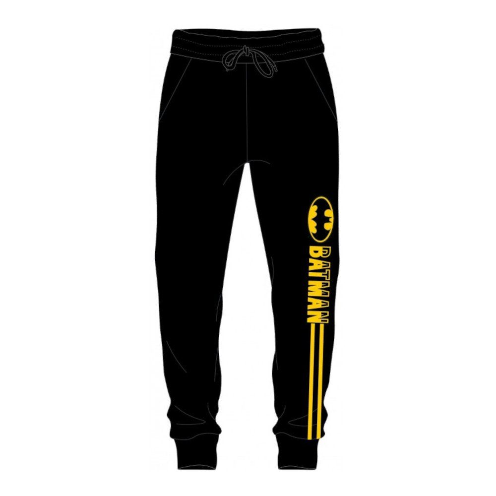 Schriftzug Logo & und Jogginghose EplusM Batman mit Jogginghose Freizeit-