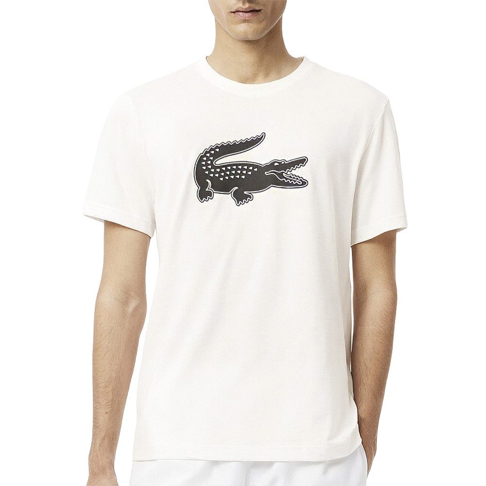Lacoste T-Shirt Herren BIG CROC Druck Quick Dry