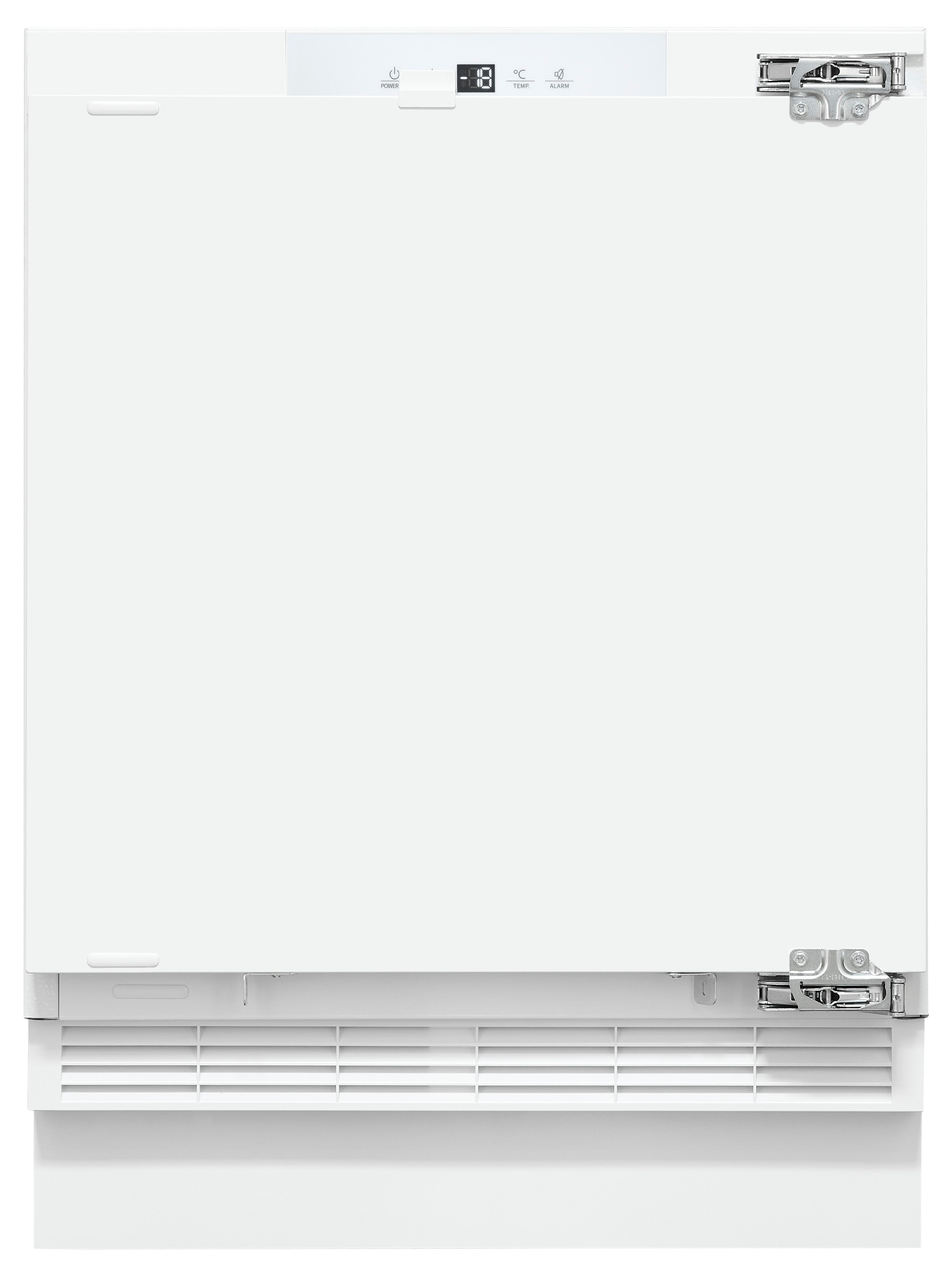 exquisit Gefrierschrank UGS105-FE-010E, 82,3 cm hoch, 59,5 cm breit, Ideal zum Unterbauen in die Küchenzeile für kleine Küchen, Büroküchen