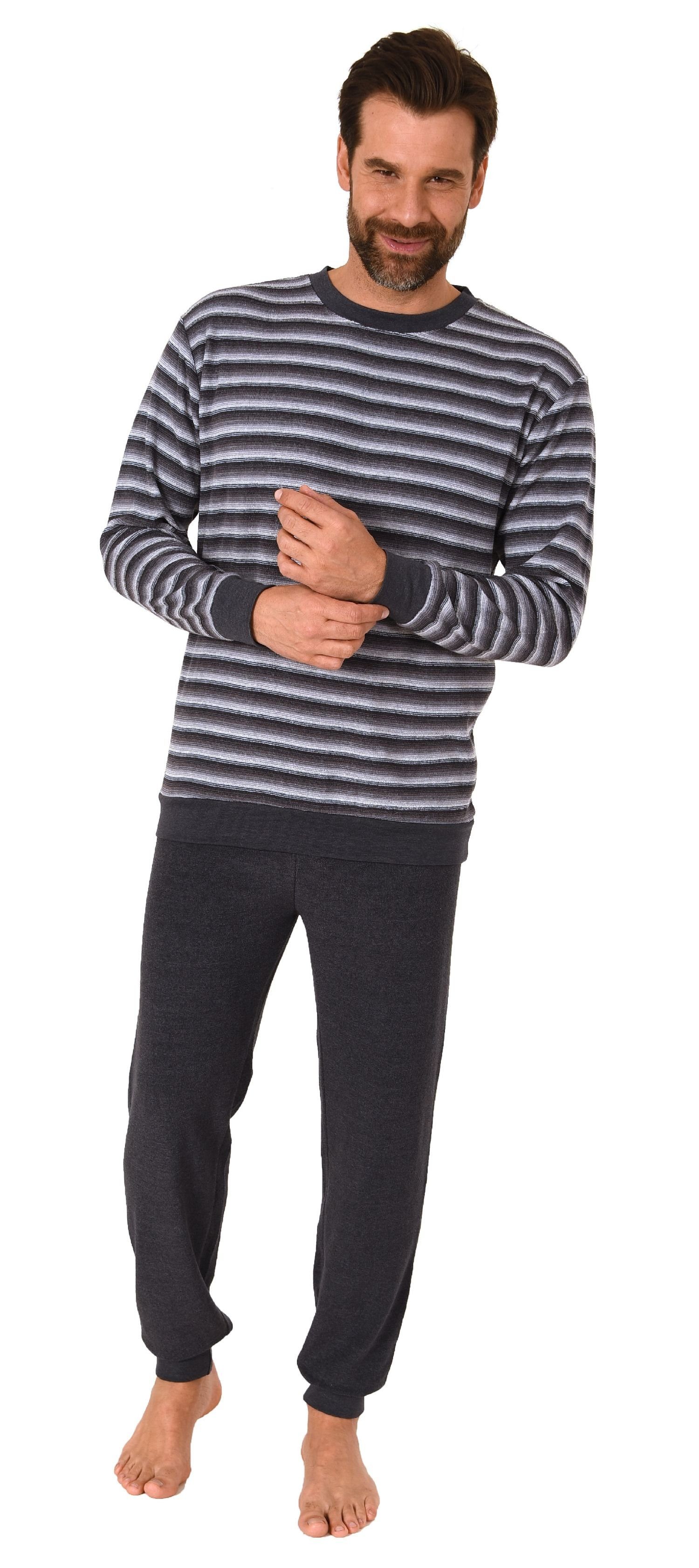 Trend by Normann Pyjama Herren Frottee günstig online kaufen