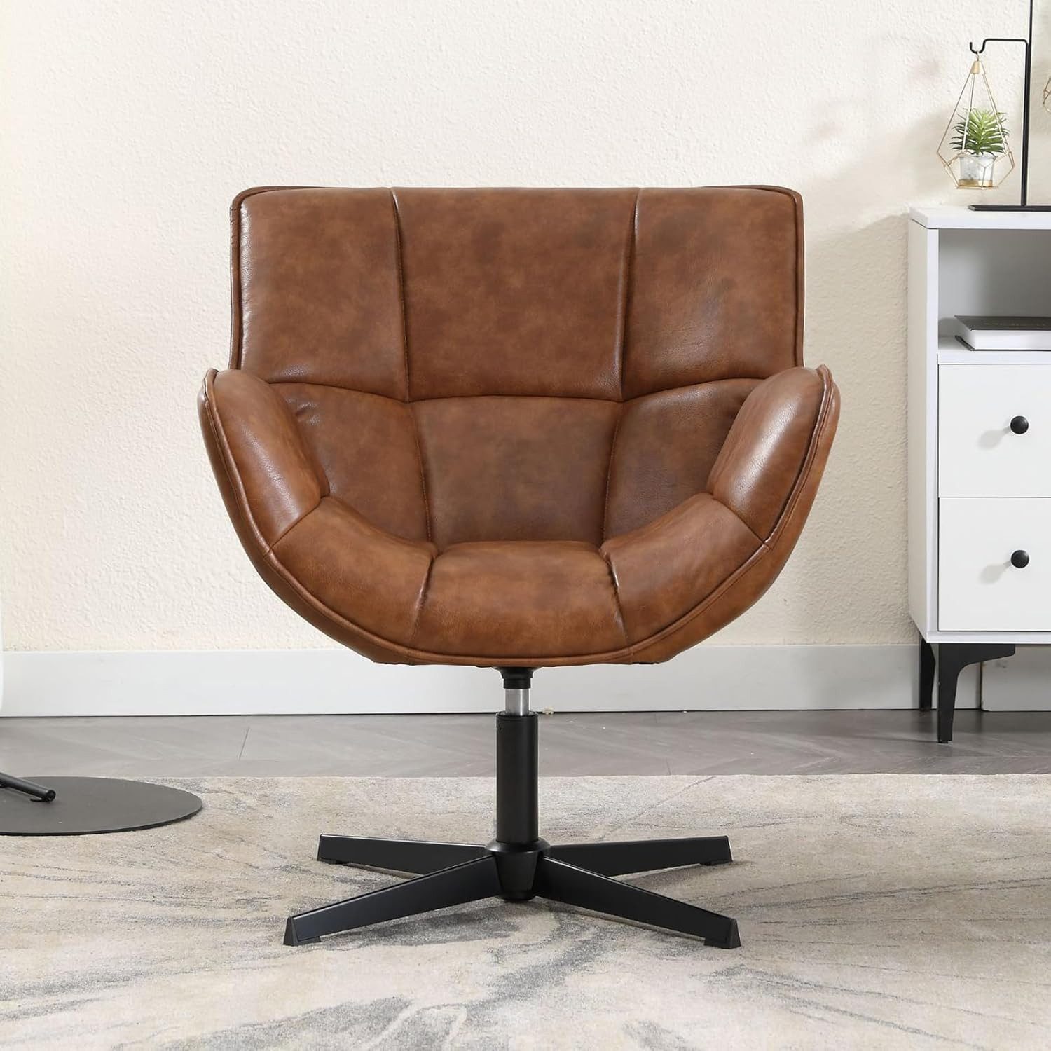 CHAIRUS Loungesessel Loungesessel aus PU-Leder, drehbar günstig online kaufen