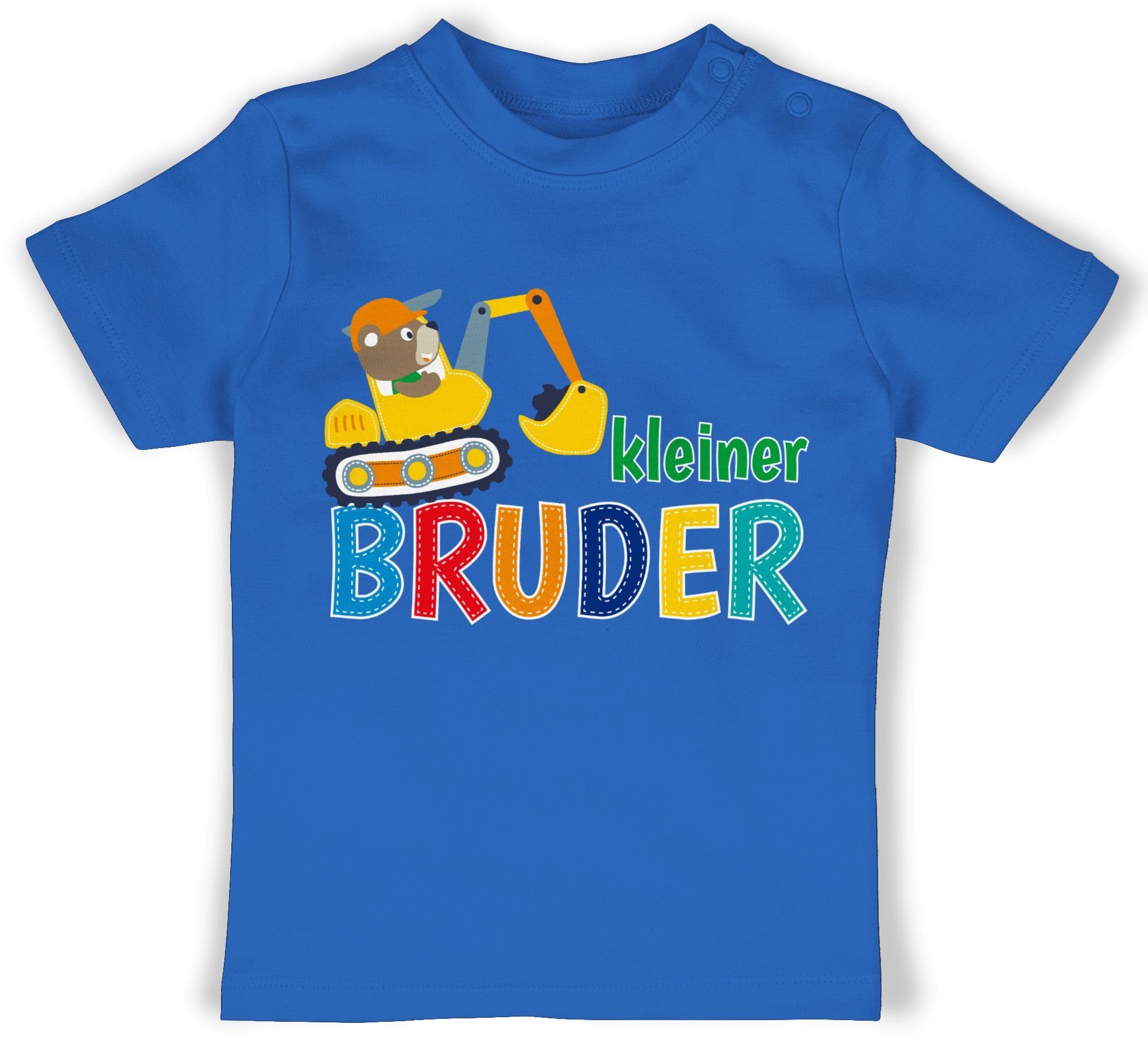 T-Shirt Kleiner Bruder Baggermotiv I Geschenk kleiner Bruder