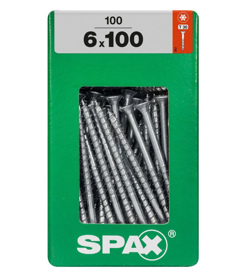 SPAX Holzbauschraube Spax Universalschrauben 6.0 x 100 mm TX 30 - 100