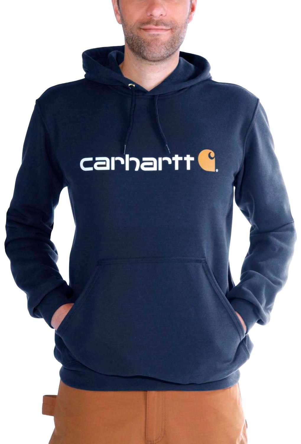 CARHARTT Sweatshirt »SIGNATURE«, Herren Hoodie mit Loose Fit CARHARTT KAPUZENPULLOVER HERREN Jacke Sweatshirt Hoodie