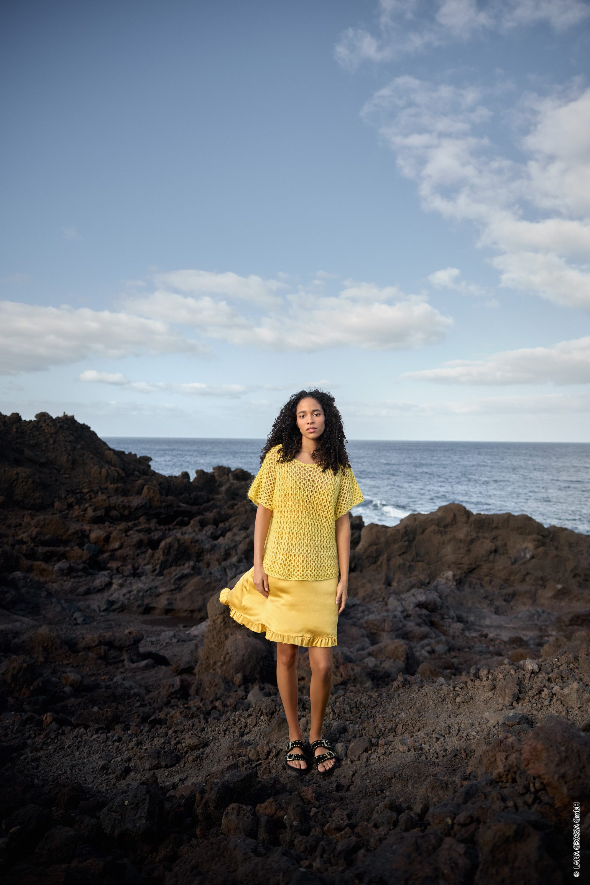 LANA GROSSA GOMITOLO TONO Häkelwolle, 360 m (Harmonische Farbverläufe in fruchtigen Tönen), 100 g