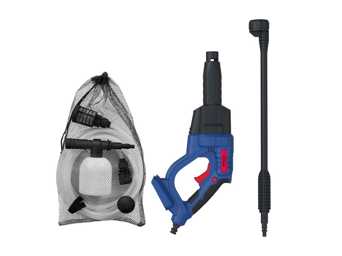 Güde Akku-Druckreiniger DR 18-201-23, Druck max: 22 bar, Fördermenge max: 120 l/h, (Set), inkl. Akku & Ladegerät, 22 bar max. Druck, 120 l/h Fördervolumen