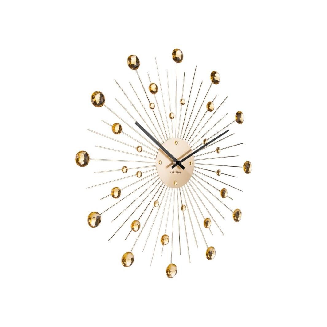 Karlsson Uhr Wanduhr Wall Sunburst Crystal günstig online kaufen