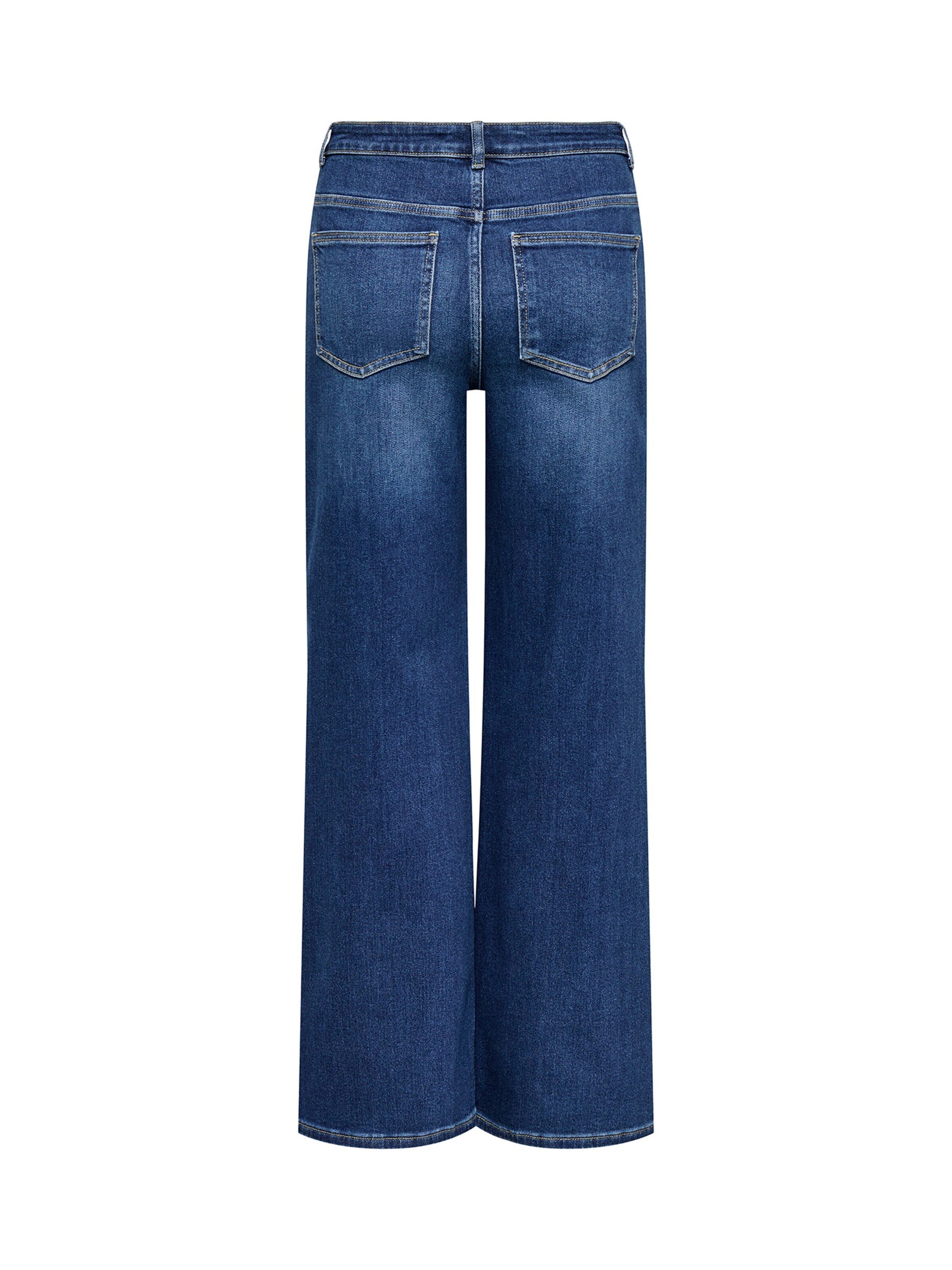 ONLY Weite Jeans ONLMADISON (1-tlg) Plain/ohne Details – Bild 5 von 5
