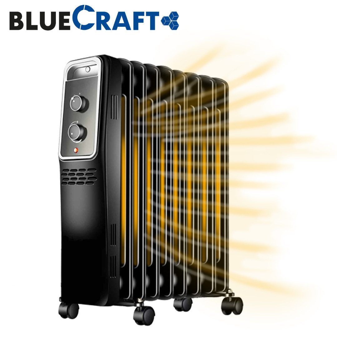 BlueCraft Ölradiator BC-84, Elektroheizung 2000 Watt günstig online kaufen