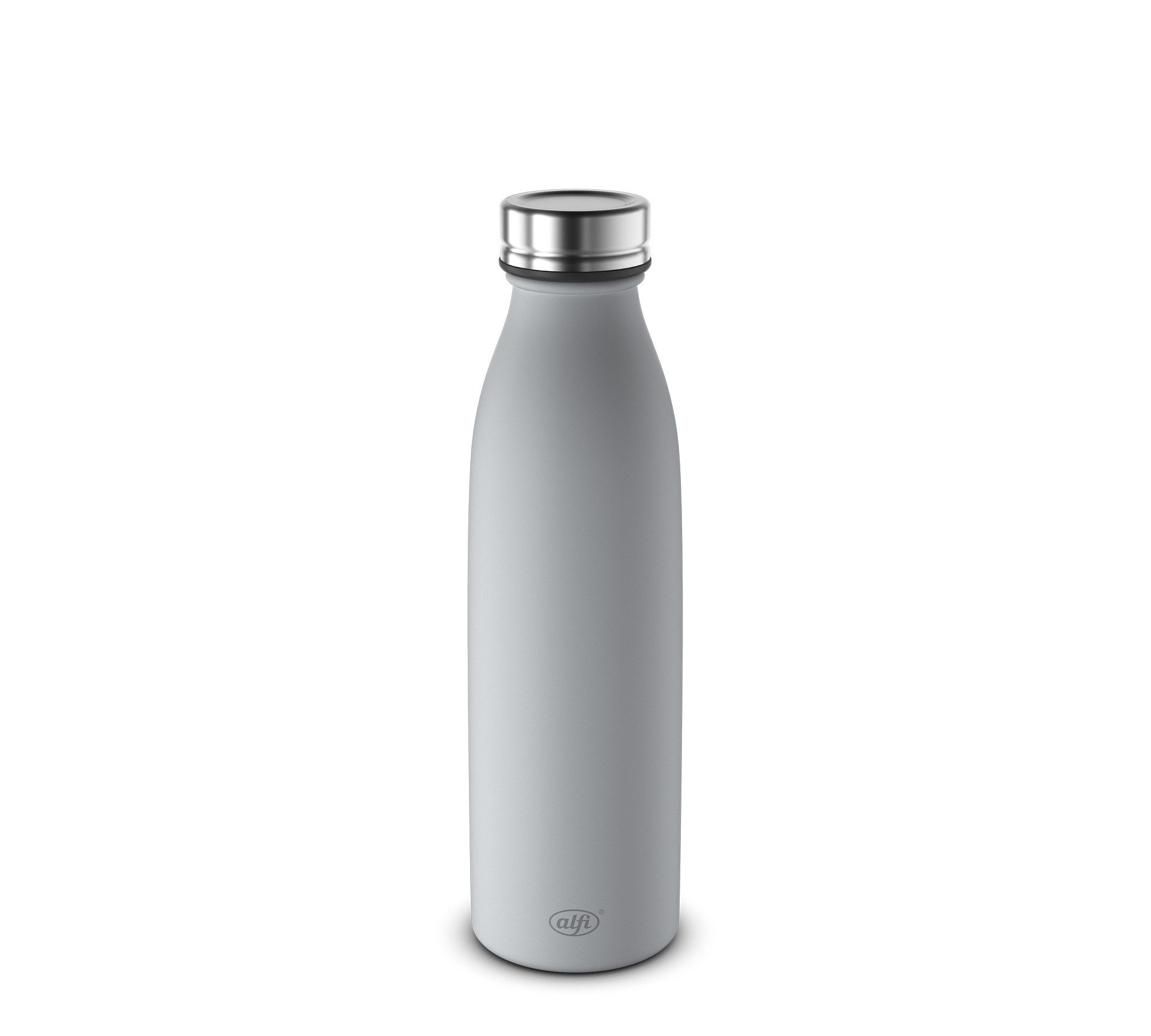 Alfi Isolierflasche PURE BOTTLE, aus doppelwandigem Edelstahl, spülmaschinenfest, 0,50l, 24h kalt, Pulverbeschichtung, absolut dicht bei Kohlensäure