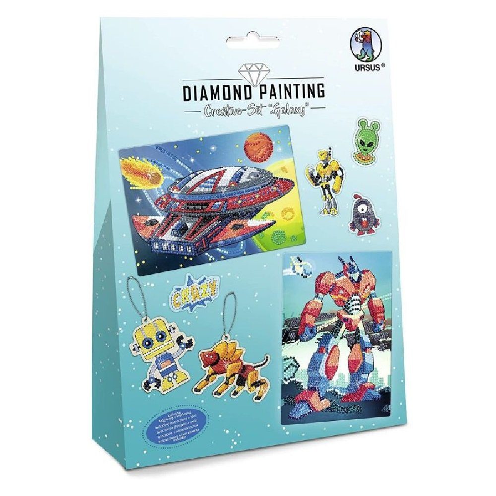 URSUS Kreativset Diamond Painting Set "Galaxy"