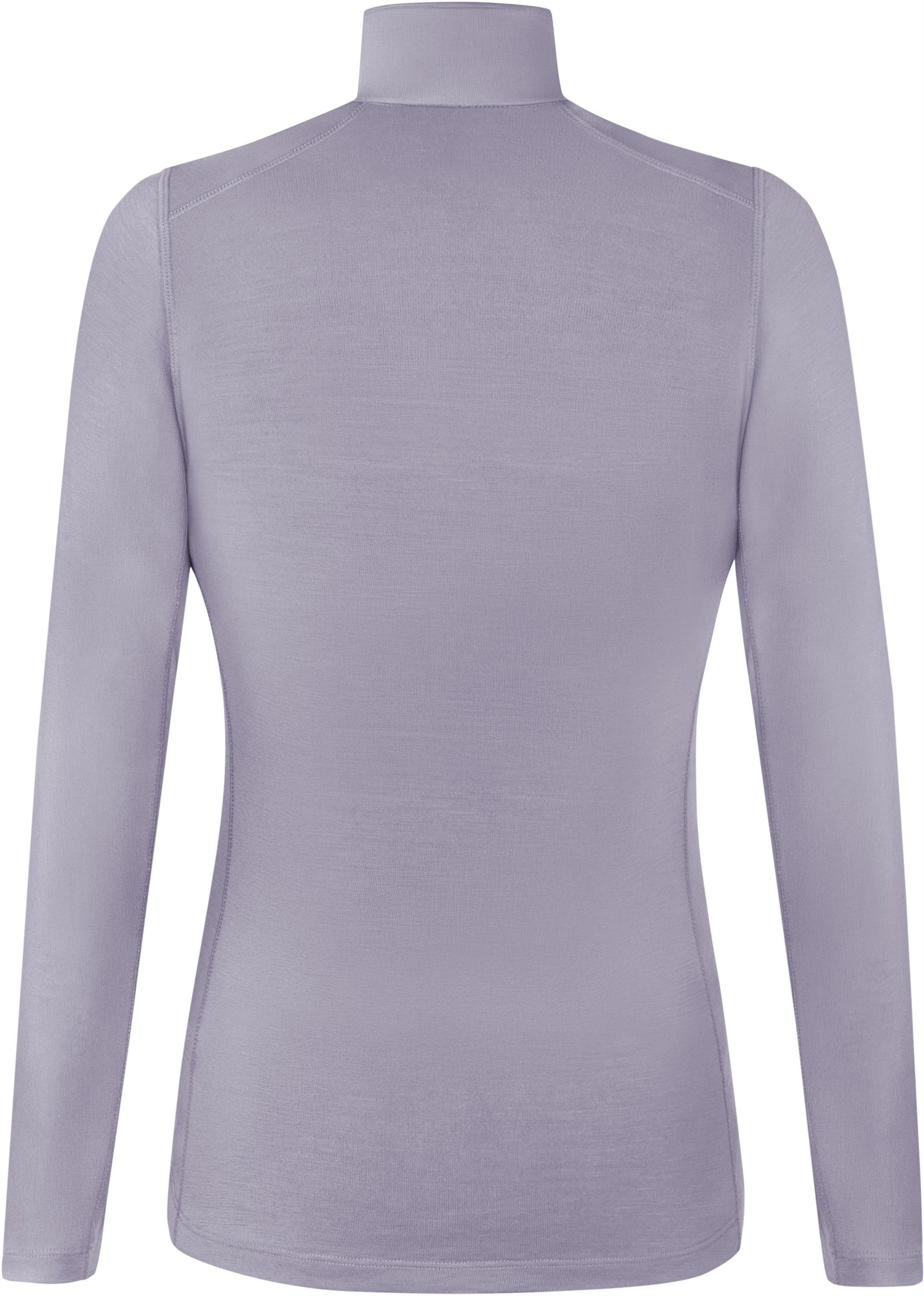 normani Langarmshirt Damen Merino Langarm mit 1/4 Zipper Launceston Merino Winter Outdoor Ski Pullover - Aus Merinowolle – Bild 2 von 5