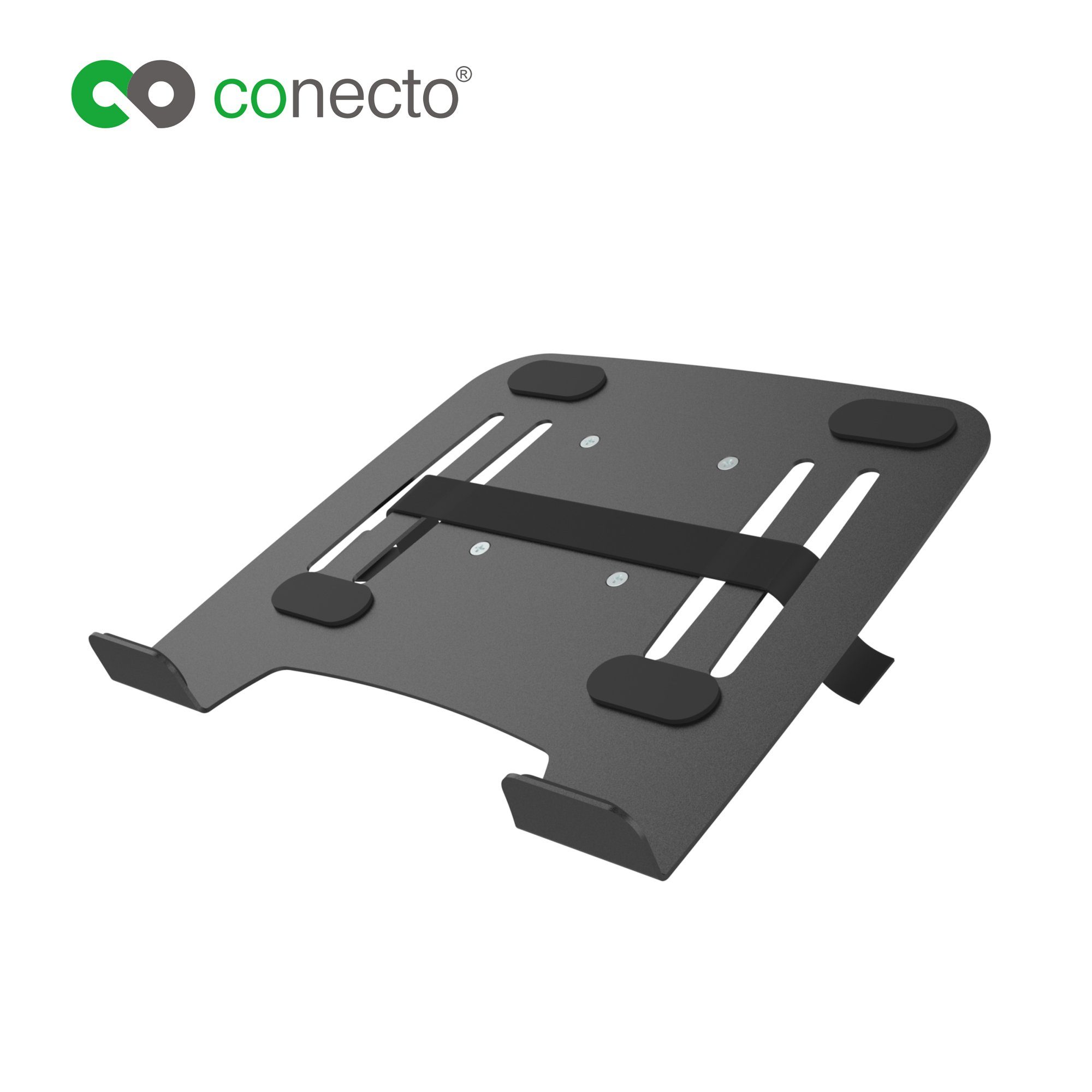 conecto Monitor-Halterung conecto® - universelle Notebookhalterung Adapter für VESA 75x75 Tischh