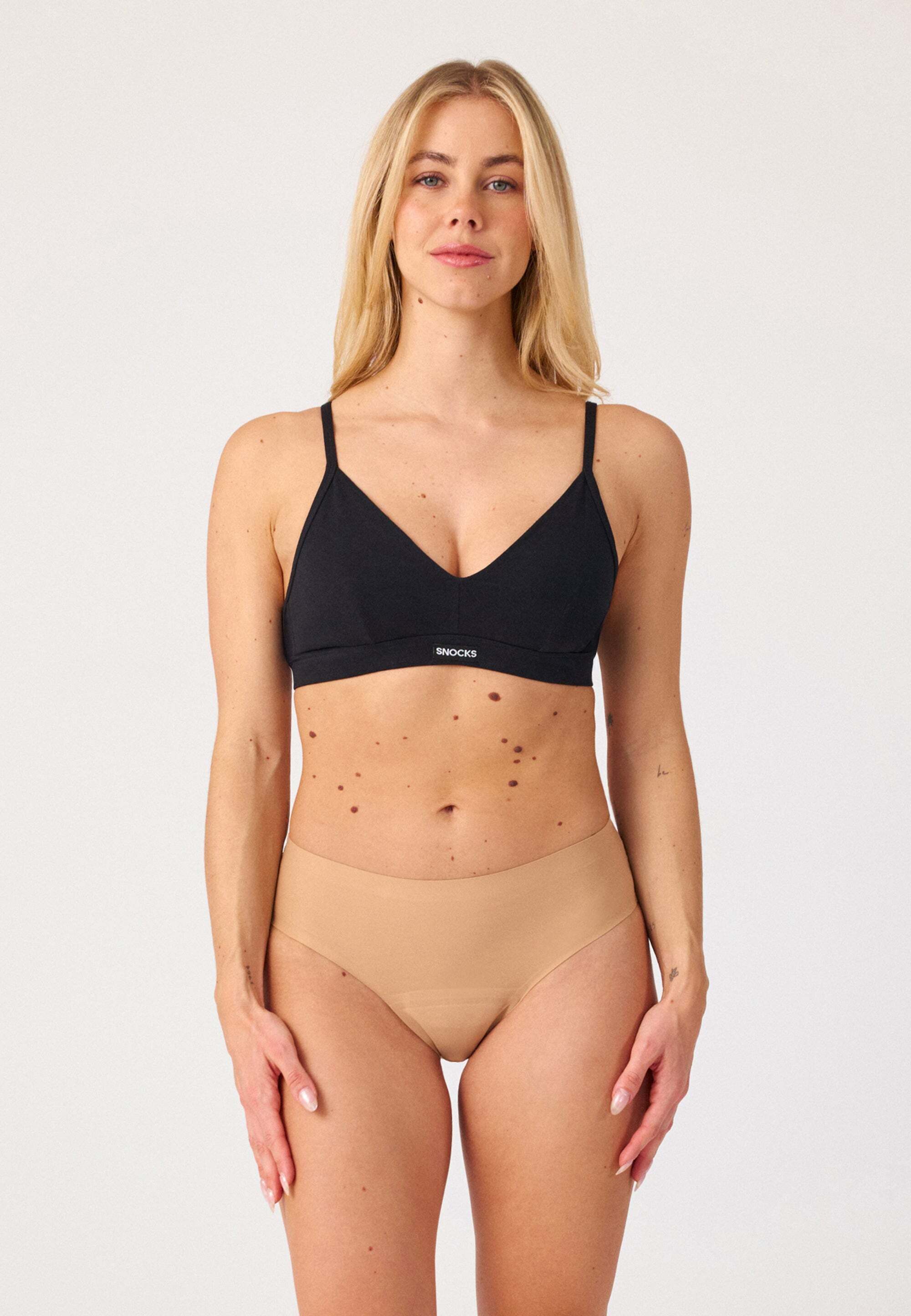SNOCKS Periodenslip mit nahtlosem Design (1-St) mit starker Saugkraft