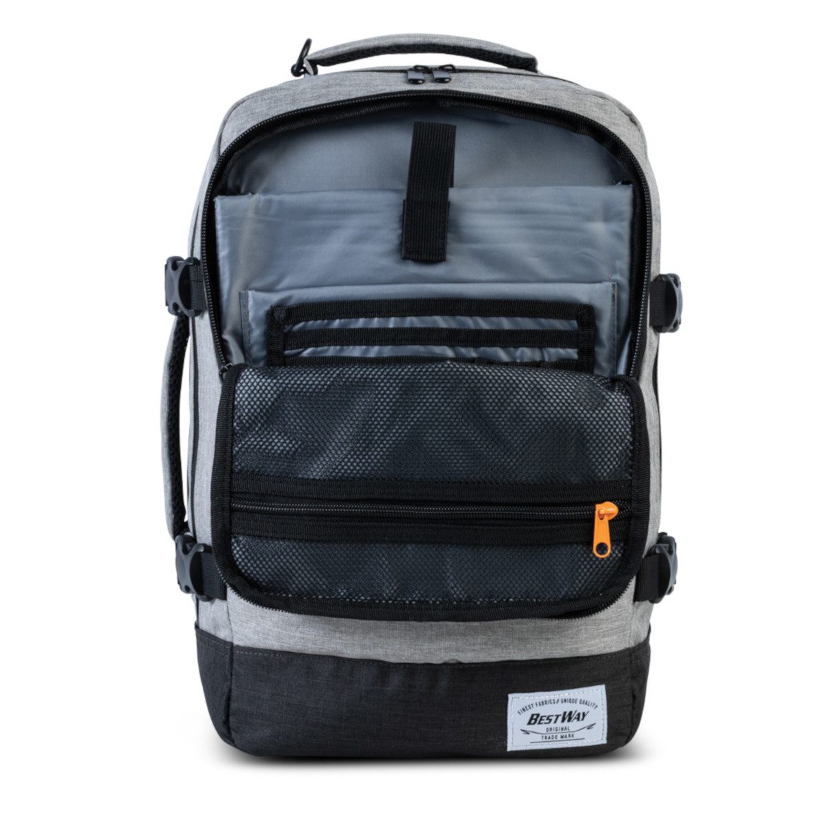 fabrizio® Freizeitrucksack Reiserucksack BestWay CABIN SIZE - Farbwahl