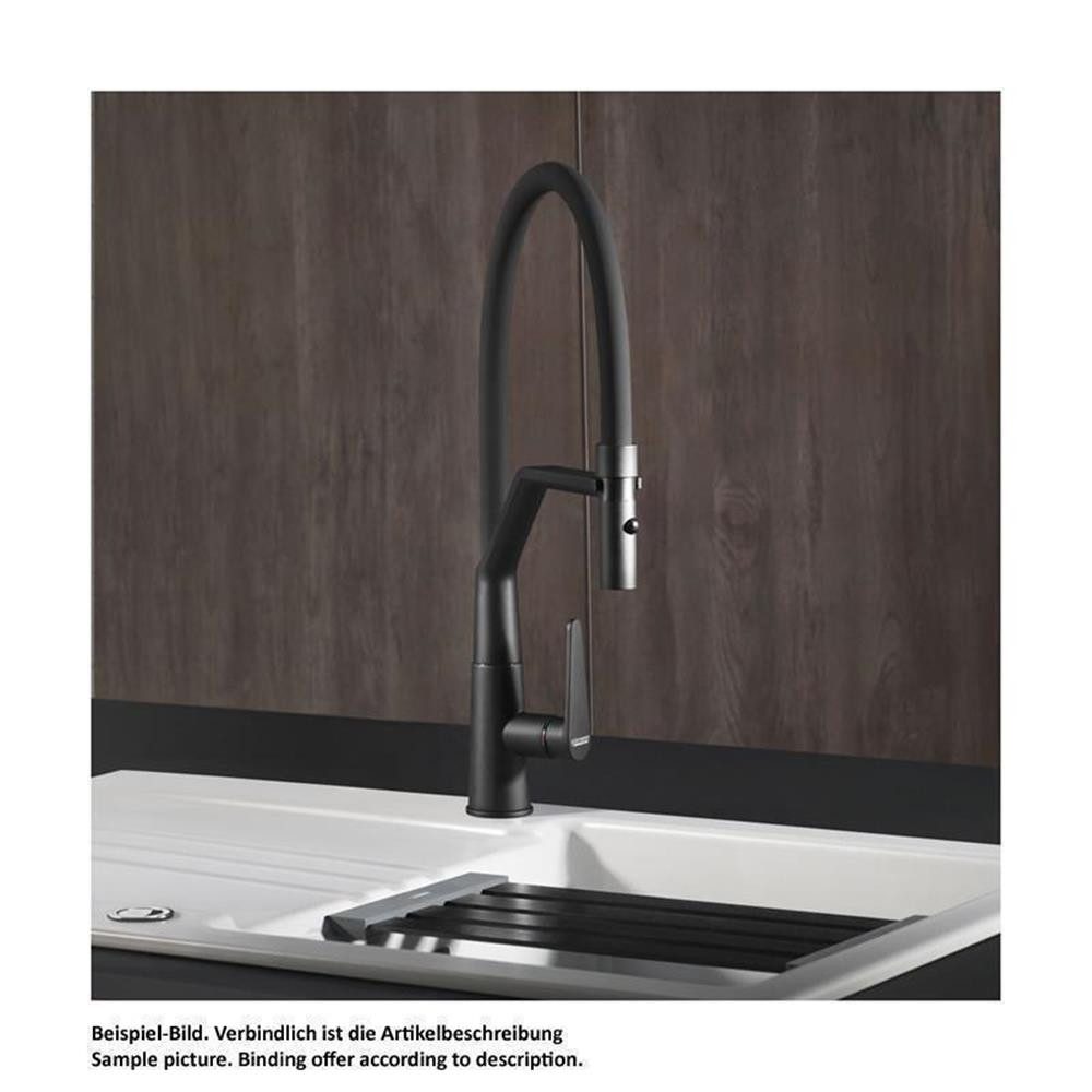 Systemceram Küchenarmatur TONO PRO mit Flexauslauf Chrom