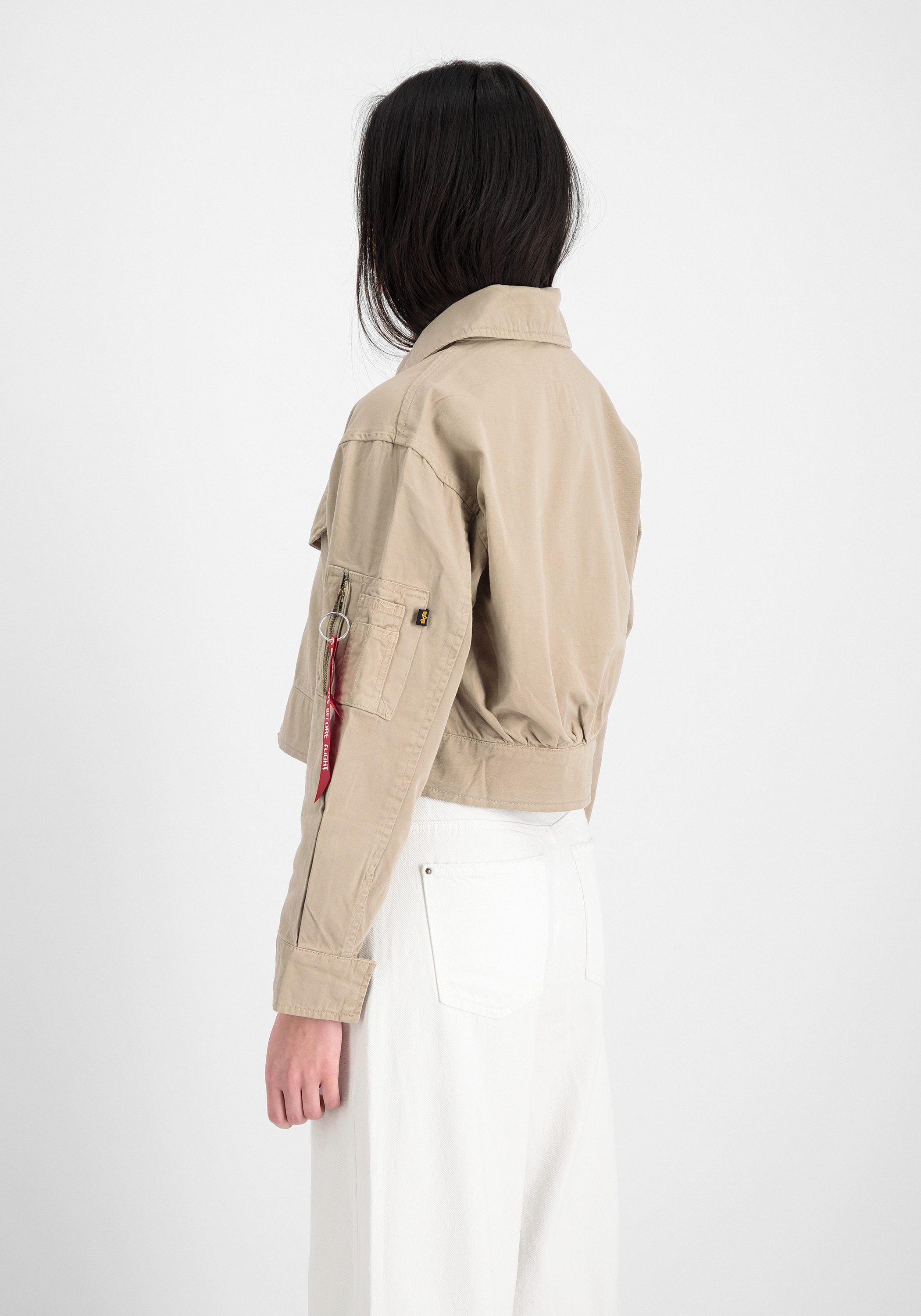 Alpha Industries Bomberjacke Deck Jacket Cropped Wmn