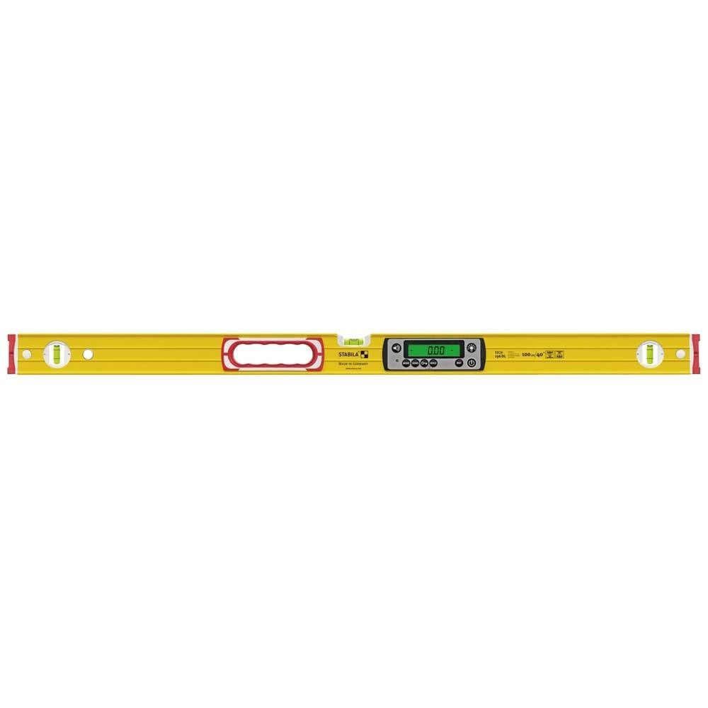 Stabila Wasserwaage Digitale Wasserwaage100 cm, wasser- und staubdicht nach IP 19827, mit Rutschstopper, inkl. Tasche