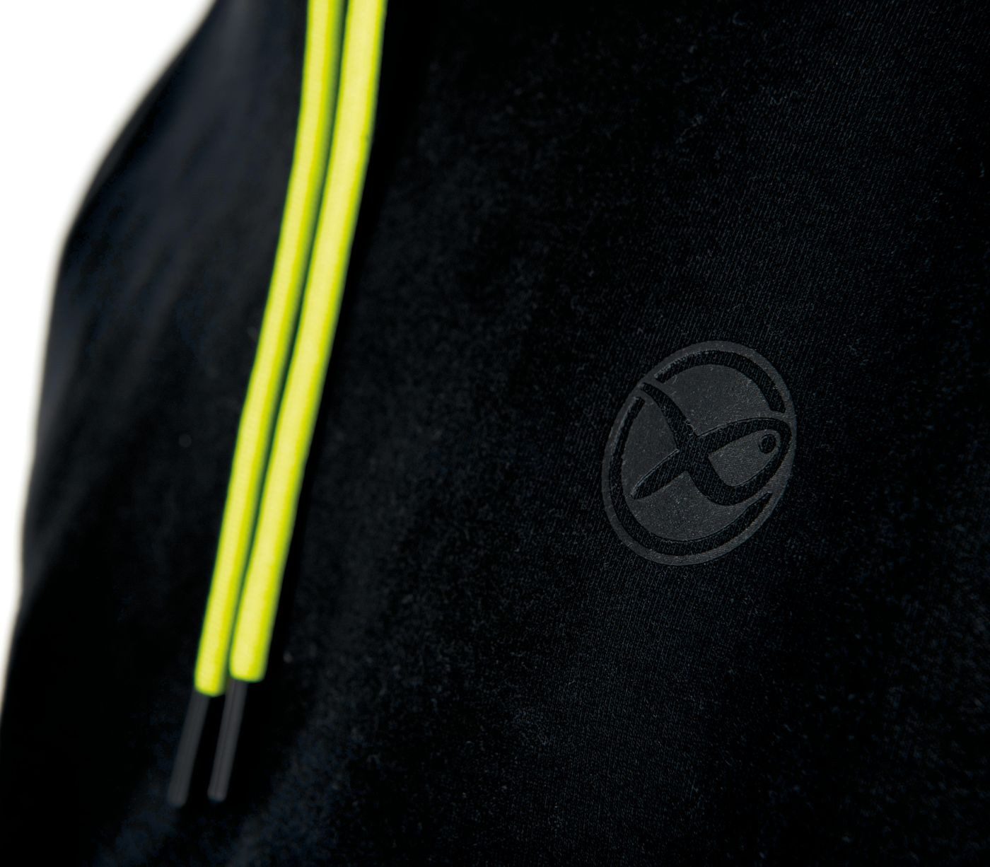 Fox Matrix Kapuzenpullover Fox Matrix Hoody Black/Lime (Black Edition) - Angelpullover