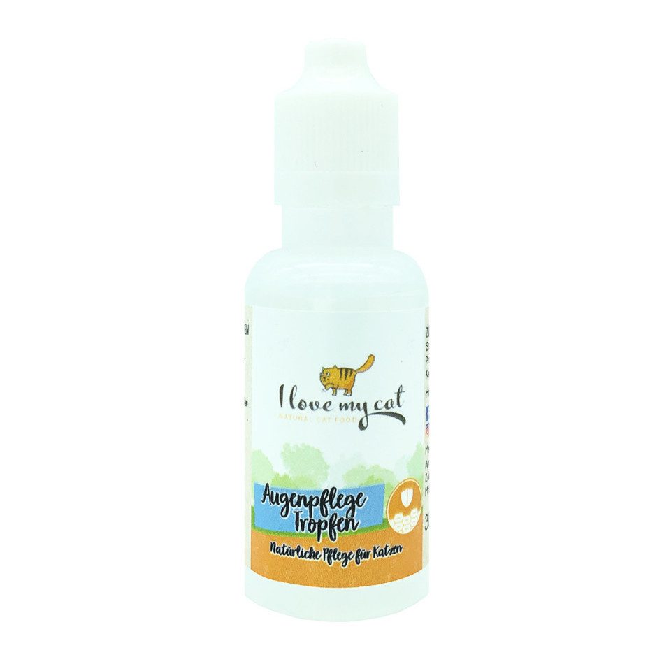 Bellfor Tier-Hautpflegemittel I love my cat Augenpflege Tropfen, 30 ml