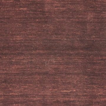 Wollteppich Gabbeh - Loribaft Softy - 152 x 103 cm - dunkelbraun, morgenland, rechteckig, Höhe: 12 mm, Wohnzimmer, Einzelstück