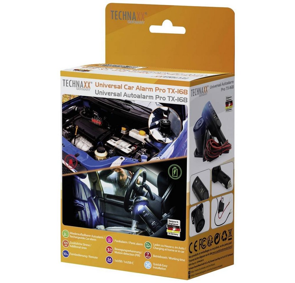 Thumbnail - Technaxx Autoalarm Pro Alarmanlage