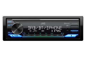 JVC KD-X482DBT 1-DIN Media-Receiver Autoradio (Digitalradio (DAB), Bluetooth, Amazon Alexa)