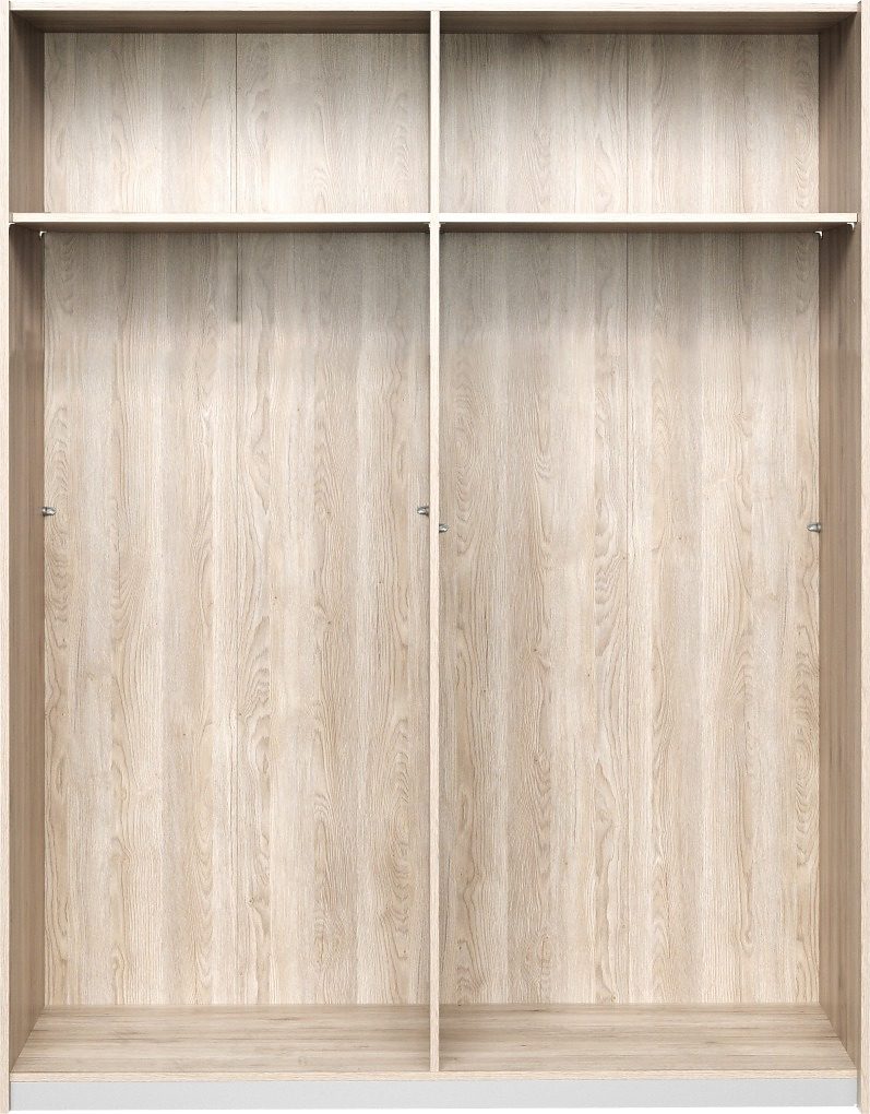 Garderobenschrank SOFT SMART Innenansicht Sanremo / Sanremo